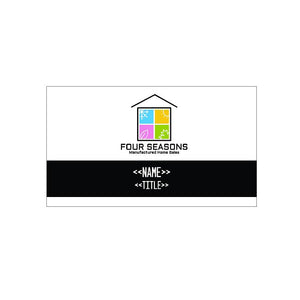 Four Seasons - 500 Business Cards