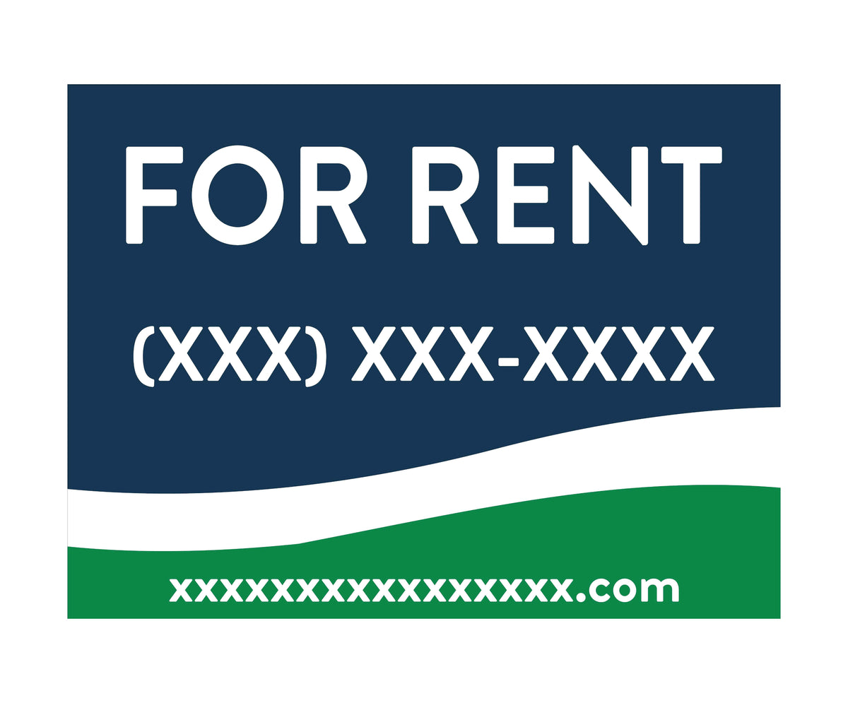 Coroplast Sign - For Rent – Lakeshore Management