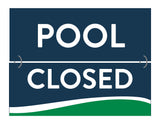 Pool Open/Closed Sign