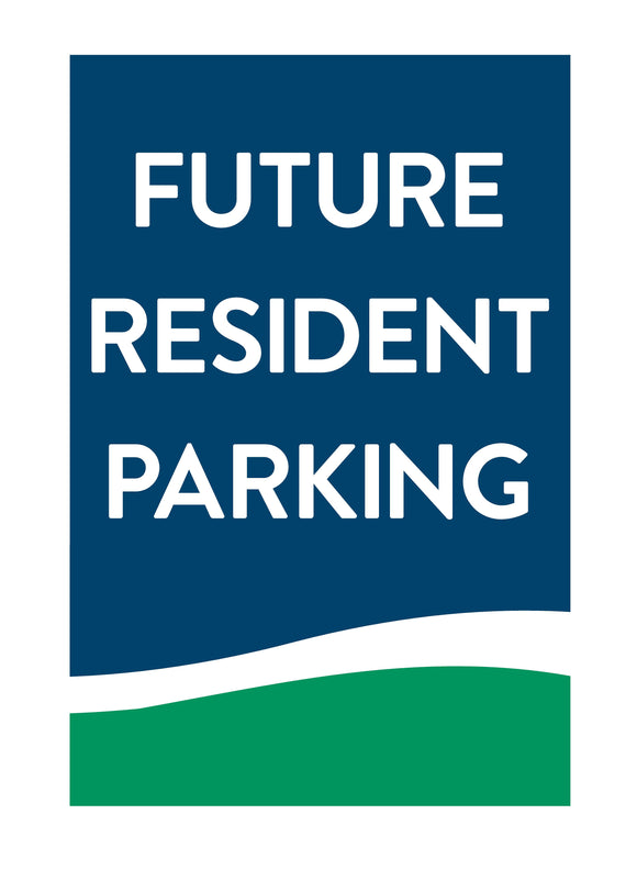 Future Resident Parking Sign