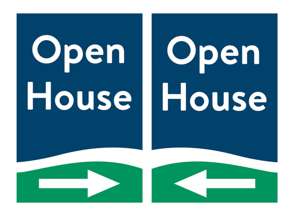Signs for A Frame - Open House