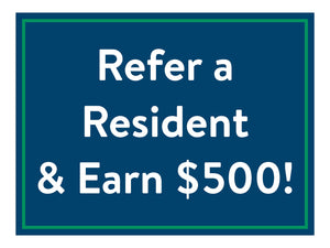 Coroplast Sign - Refer a Resident